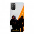 Дизайнерский пластиковый чехол для Xiaomi Poco M3 Контер страйк Counter strike