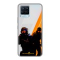 Дизайнерский силиконовый чехол для Realme 8 Контер страйк Counter strike