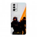 Дизайнерский силиконовый чехол для Realme GT Контер страйк Counter strike