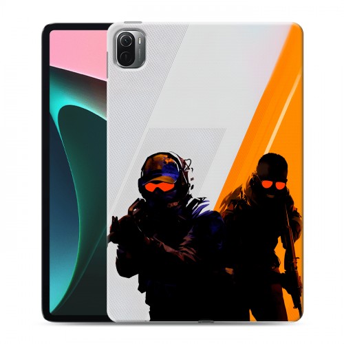 Дизайнерский силиконовый чехол для Xiaomi Pad 5 Контер страйк Counter strike