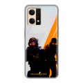 Дизайнерский силиконовый чехол для OPPO Reno7 Контер страйк Counter strike