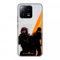 Дизайнерский силиконовый чехол для Xiaomi 13 Контер страйк Counter strike