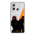 Дизайнерский силиконовый чехол для Xiaomi RedMi 12C Контер страйк Counter strike