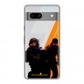 Дизайнерский силиконовый чехол для Google Pixel 7A Контер страйк Counter strike