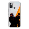Дизайнерский силиконовый чехол для Tecno Spark 7 Контер страйк Counter strike
