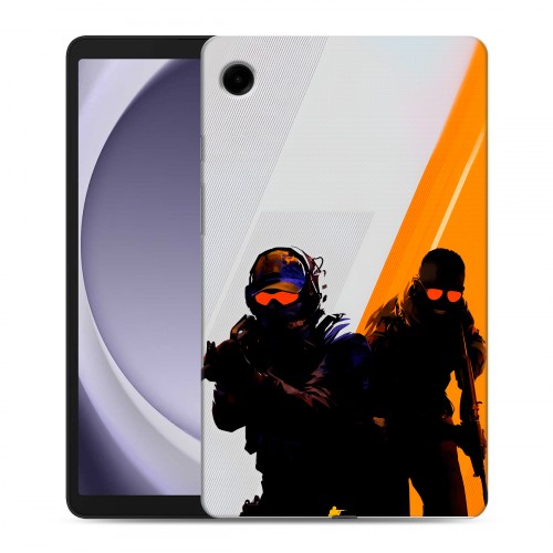 Дизайнерский силиконовый чехол для Samsung Galaxy Tab A9 Контер страйк Counter strike
