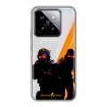 Дизайнерский силиконовый чехол для Xiaomi 14 Контер страйк Counter strike