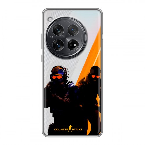 Дизайнерский силиконовый чехол для OnePlus 12 Контер страйк Counter strike