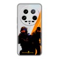 Дизайнерский силиконовый чехол для Xiaomi 14 Ultra Контер страйк Counter strike