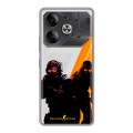 Дизайнерский силиконовый чехол для Tecno Pova 6 Контер страйк Counter strike