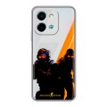 Дизайнерский силиконовый чехол для Vivo Y28 Контер страйк Counter strike