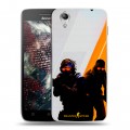 Дизайнерский пластиковый чехол для Lenovo Vibe X Контер страйк Counter strike