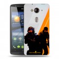 Дизайнерский пластиковый чехол для Acer Liquid E3 Контер страйк Counter strike