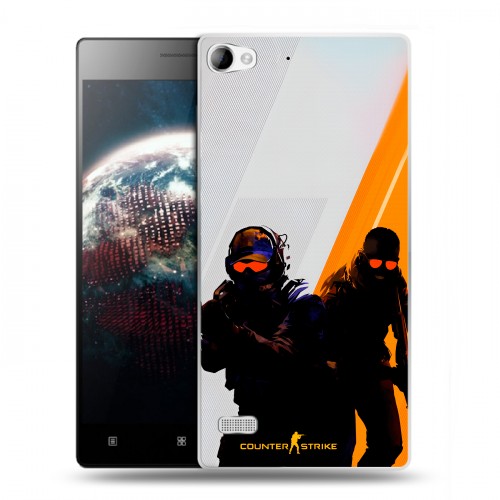 Дизайнерский пластиковый чехол для Lenovo Vibe X2 Контер страйк Counter strike
