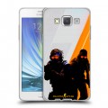 Дизайнерский пластиковый чехол для Samsung Galaxy A5 Контер страйк Counter strike