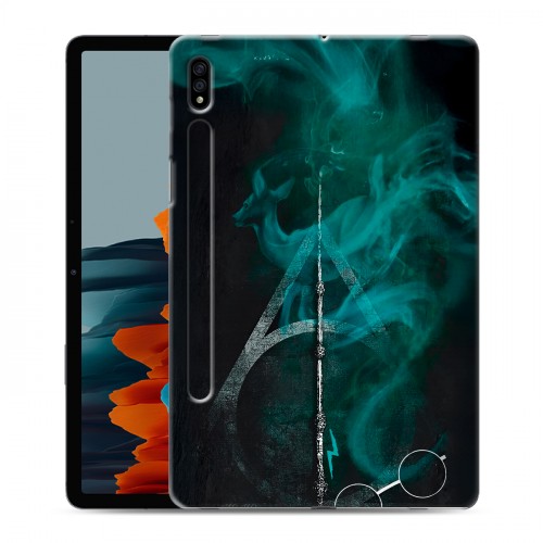 Дизайнерский силиконовый чехол для Samsung Galaxy Tab S7 Гарри Поттер Harry Potter