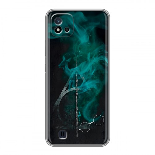 Дизайнерский силиконовый чехол для Realme C20 Гарри Поттер Harry Potter