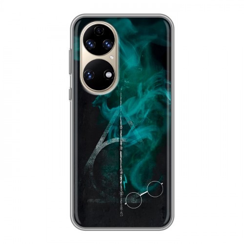 Дизайнерский силиконовый чехол для Huawei P50 Pro Гарри Поттер Harry Potter