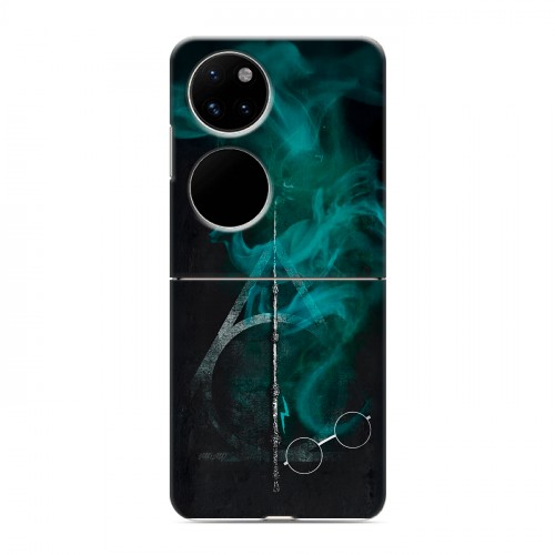 Дизайнерский пластиковый чехол для Huawei P50 Pocket Гарри Поттер Harry Potter
