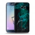 Дизайнерский силиконовый чехол для Samsung Galaxy S6 Edge Гарри Поттер Harry Potter