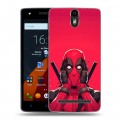 Дизайнерский силиконовый чехол для Wileyfox Storm Дедпул Deadpool