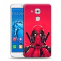 Дизайнерский пластиковый чехол для Huawei Nova Plus Дедпул Deadpool