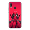 Дизайнерский силиконовый чехол для Huawei P20 Lite Дедпул Deadpool