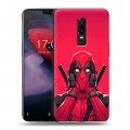 Дизайнерский пластиковый чехол для OnePlus 6 Дедпул Deadpool