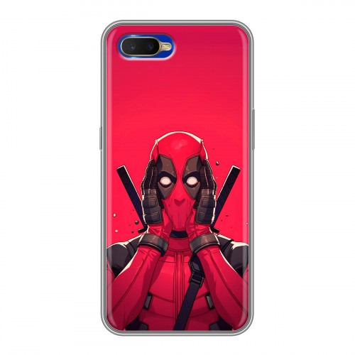 Дизайнерский силиконовый чехол для OPPO RX17 Neo Дедпул Deadpool