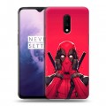 Дизайнерский пластиковый чехол для OnePlus 7 Дедпул Deadpool