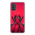 Дизайнерский силиконовый чехол для Samsung Galaxy A32 Дедпул Deadpool