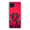 Дизайнерский силиконовый чехол для Samsung Galaxy A22 Дедпул Deadpool