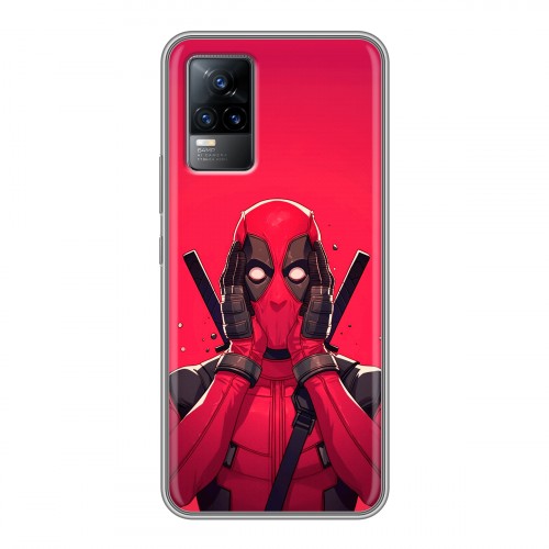 Дизайнерский силиконовый чехол для Vivo V21e Дедпул Deadpool