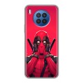 Дизайнерский силиконовый чехол для Huawei Nova 8i Дедпул Deadpool