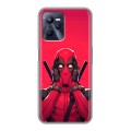 Дизайнерский силиконовый чехол для Realme C35 Дедпул Deadpool