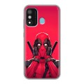 Дизайнерский силиконовый чехол для Itel A27 Дедпул Deadpool