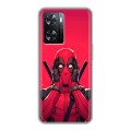 Дизайнерский силиконовый чехол для OPPO A57s Дедпул Deadpool
