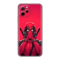 Дизайнерский силиконовый с усиленными углами чехол для Huawei Nova Y61 Дедпул Deadpool