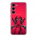 Дизайнерский силиконовый чехол для Samsung Galaxy S23 Дедпул Deadpool