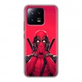 Дизайнерский силиконовый чехол для Xiaomi 13 Дедпул Deadpool