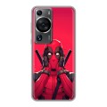 Дизайнерский силиконовый чехол для Huawei P60 Дедпул Deadpool