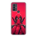 Дизайнерский силиконовый чехол для TCL 30E Дедпул Deadpool