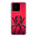 Дизайнерский силиконовый чехол для Xiaomi Poco C55 Дедпул Deadpool