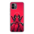 Дизайнерский силиконовый чехол для Xiaomi Redmi A2 Дедпул Deadpool