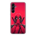 Дизайнерский силиконовый чехол для Samsung Galaxy A55 Дедпул Deadpool