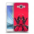 Дизайнерский пластиковый чехол для Samsung Galaxy A5 Дедпул Deadpool
