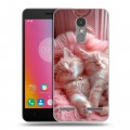Дизайнерский пластиковый чехол для Lenovo K6 котята котики