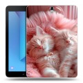 Дизайнерский силиконовый чехол для Samsung Galaxy Tab S3 котята котики