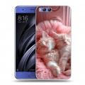 Дизайнерский пластиковый чехол для Xiaomi Mi6 котята котики