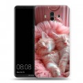 Дизайнерский пластиковый чехол для Huawei Mate 10 котята котики